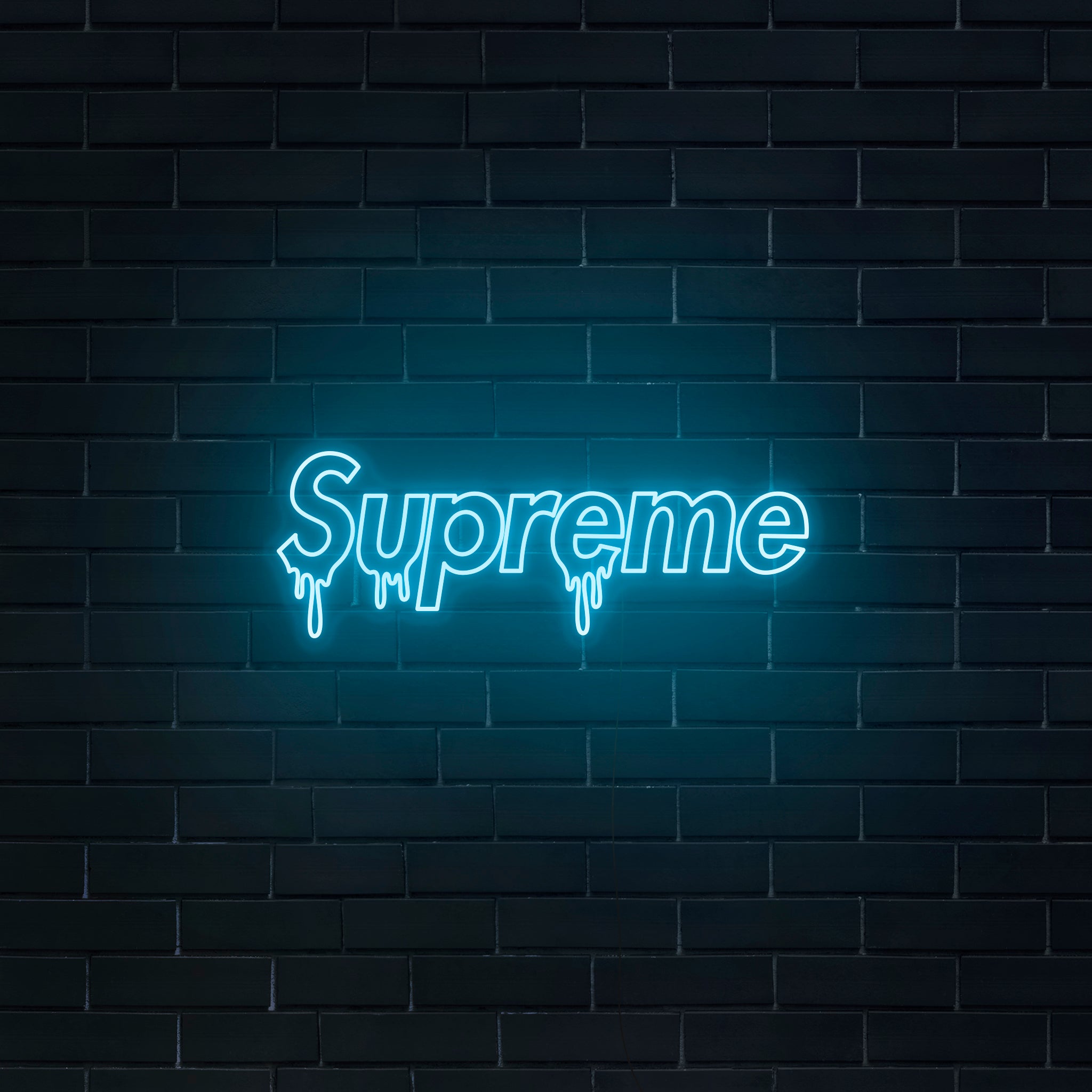 Supreme Drip Neon Sign – Neon Icons