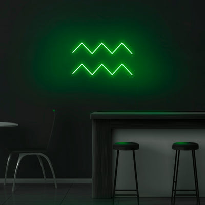 'Aquarius' Neon Sign - Nuwave Neon