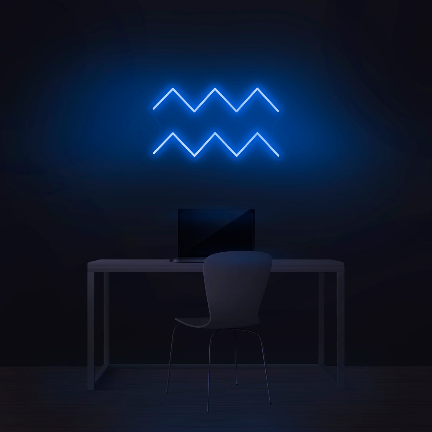 'Aquarius' Neon Sign - Nuwave Neon