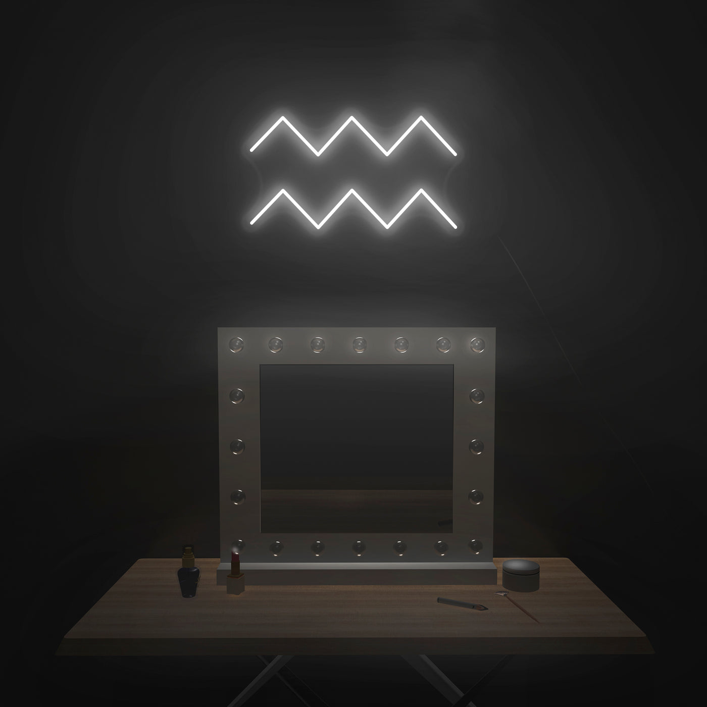 'Aquarius' Neon Sign - Nuwave Neon