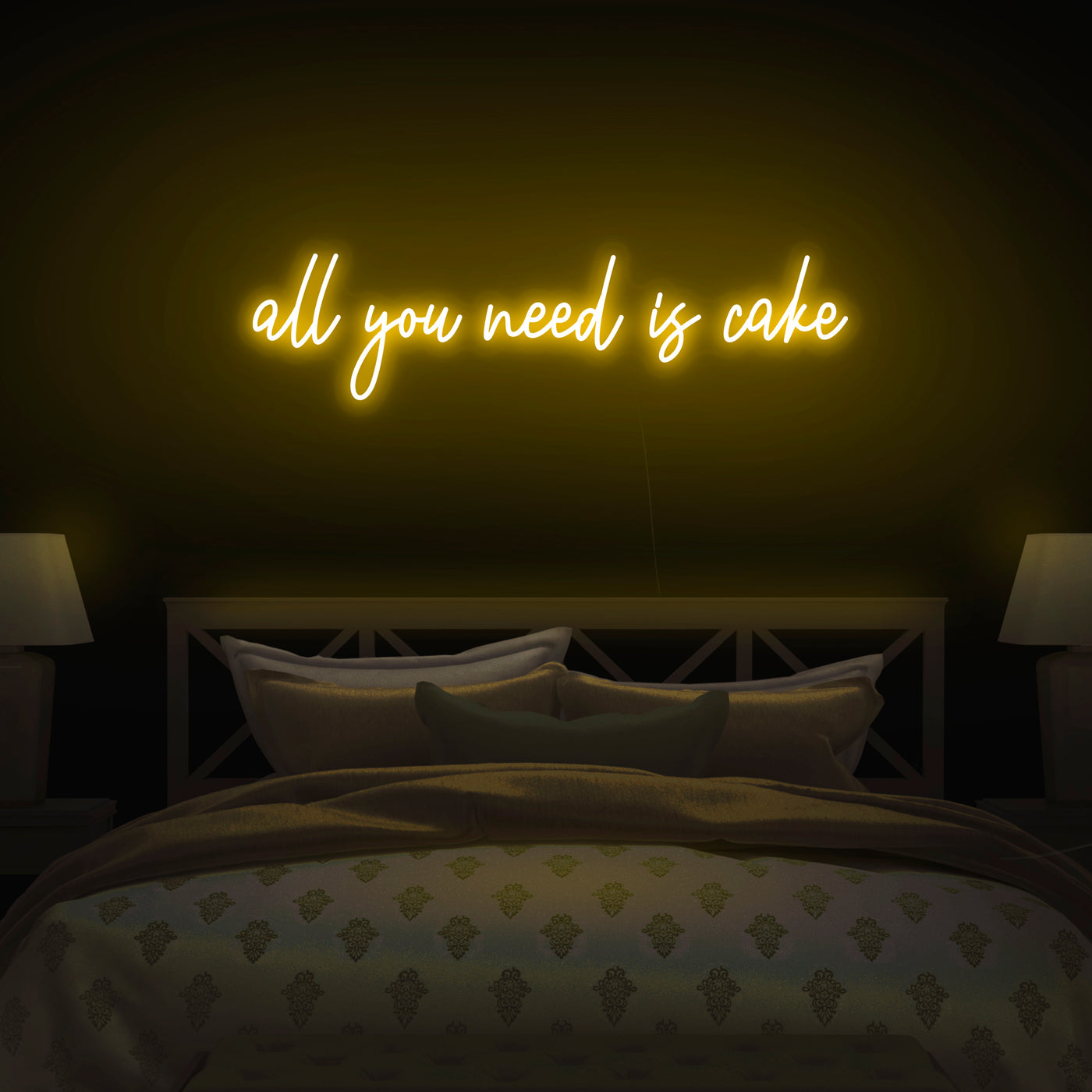 'All You Need Is Cake' Neon Sign - Nuwave Neon