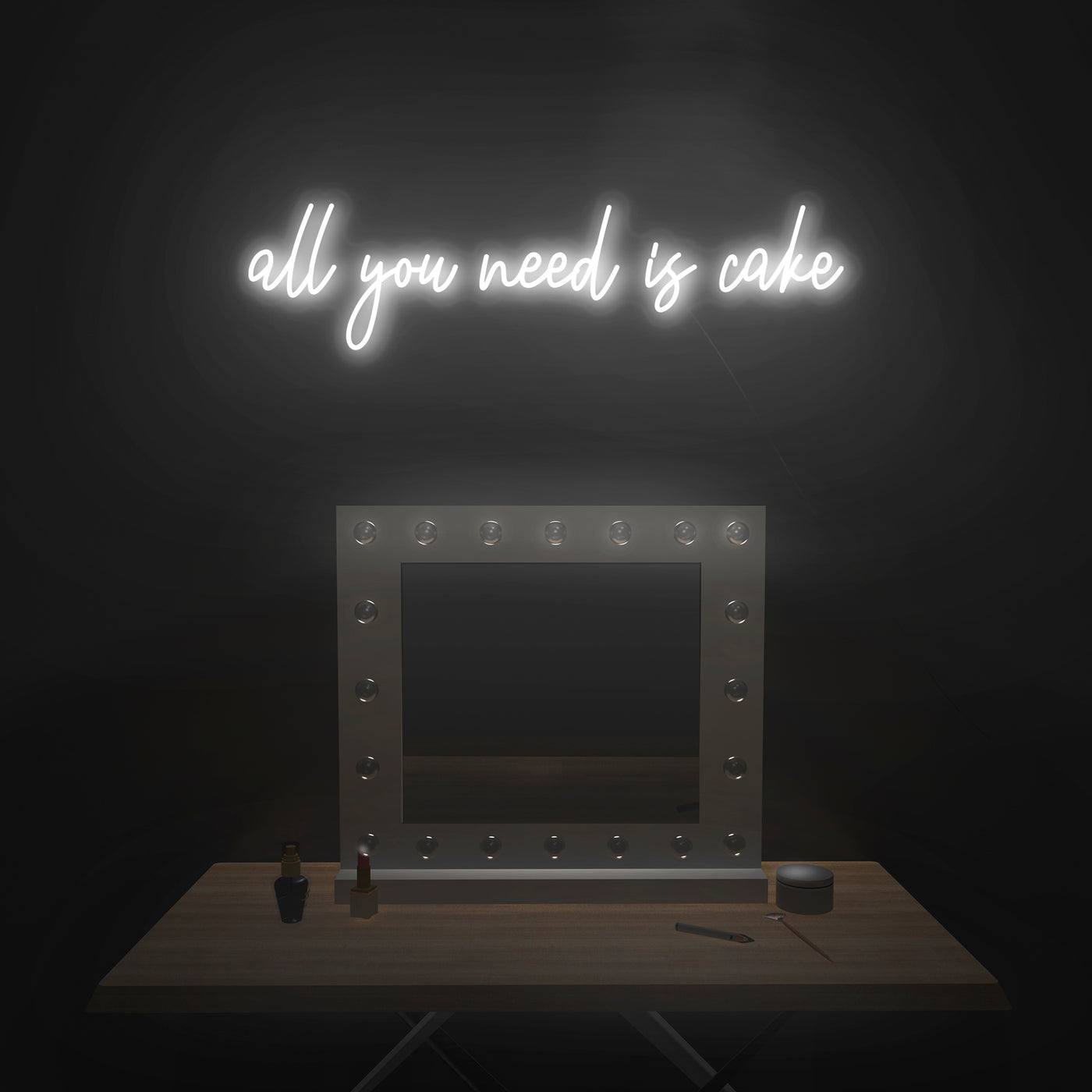 'All You Need Is Cake' Neon Sign - Nuwave Neon