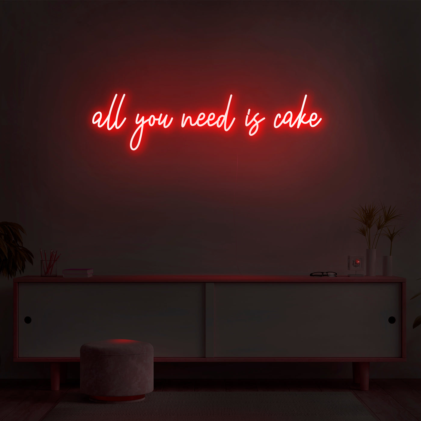 'All You Need Is Cake' Neon Sign - Nuwave Neon