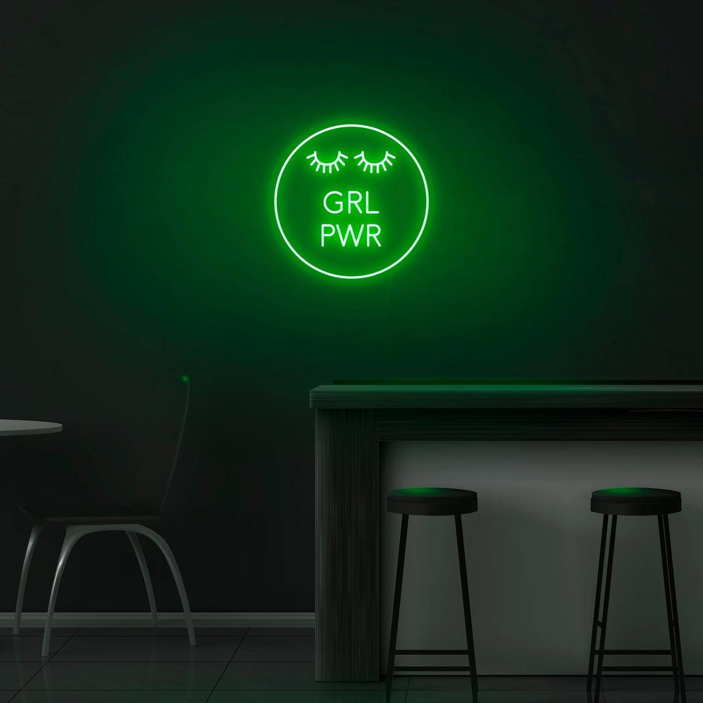 'GRL PWR' Neon Sign - Nuwave Neon