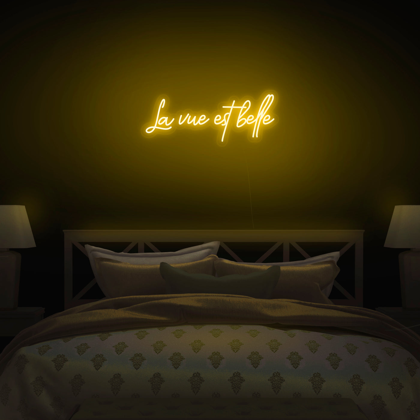 'La Vue Est Belle' Neon Sign - Nuwave Neon