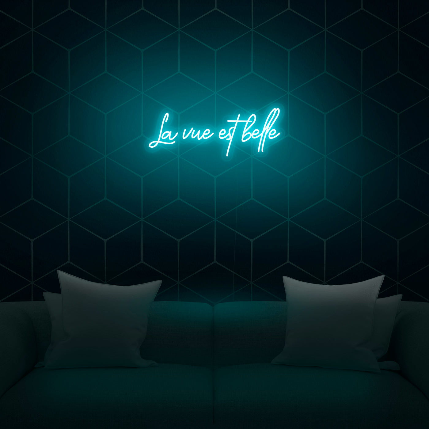 'La Vue Est Belle' Neon Sign - Nuwave Neon