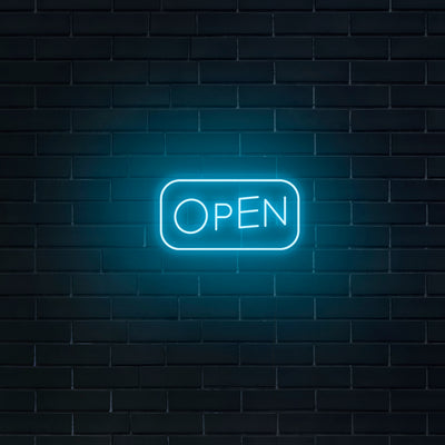 'Open' V3 Neon Sign - Nuwave Neon