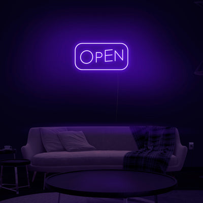 'Open' V3 Neon Sign - Nuwave Neon