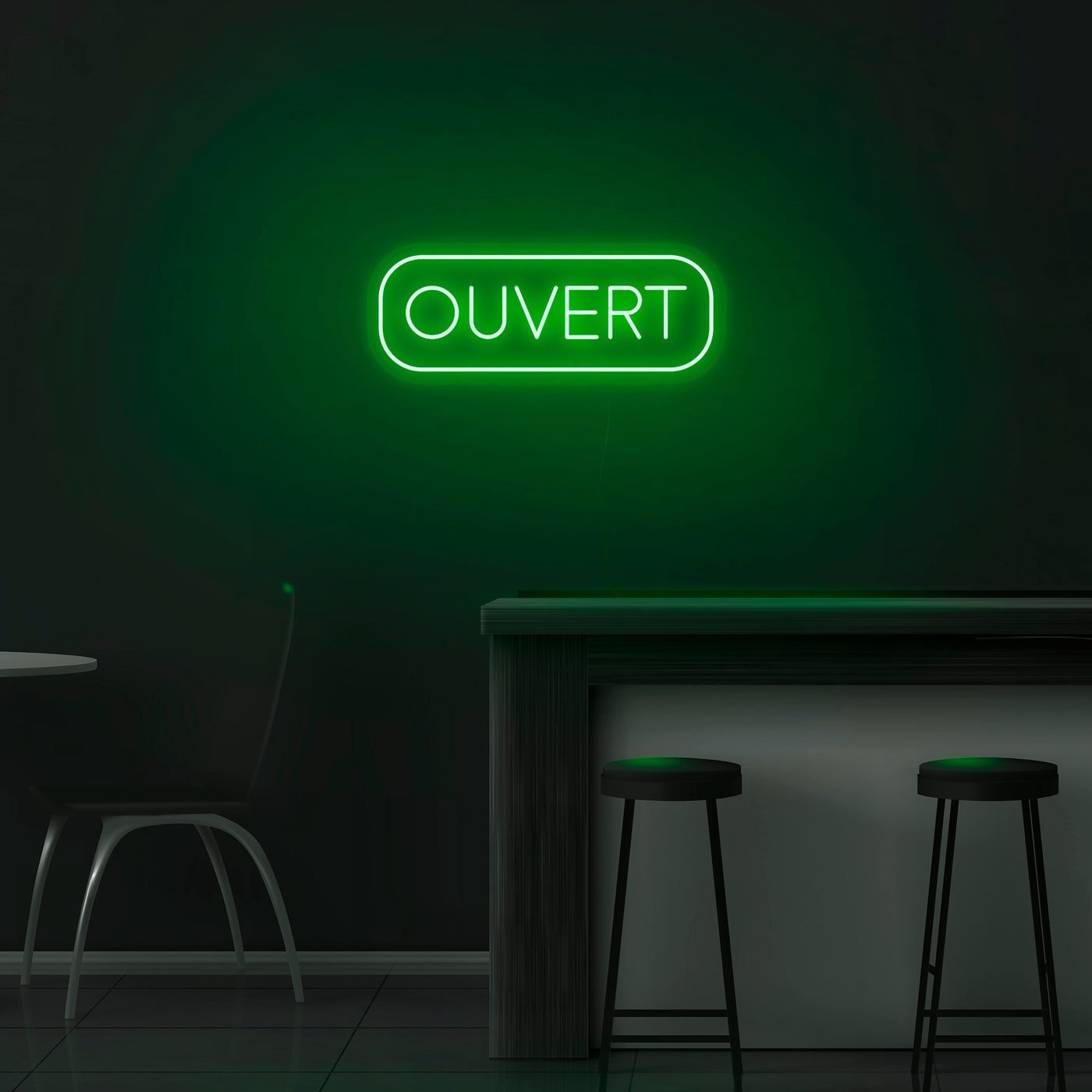 'Ouvert' Neon Sign - Nuwave Neon