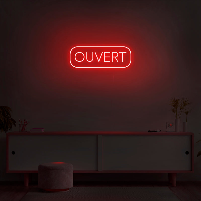 'Ouvert' Neon Sign - Nuwave Neon