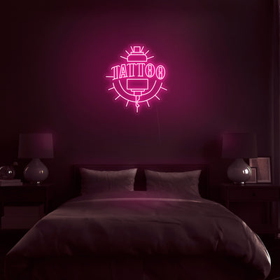 'Tattoo Machine' Neon Sign - Nuwave Neon