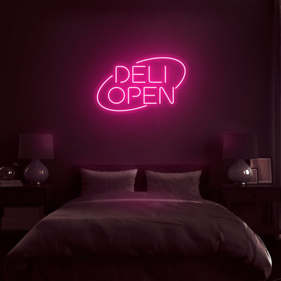 'Deli Open' Neon Sign - Nuwave Neon