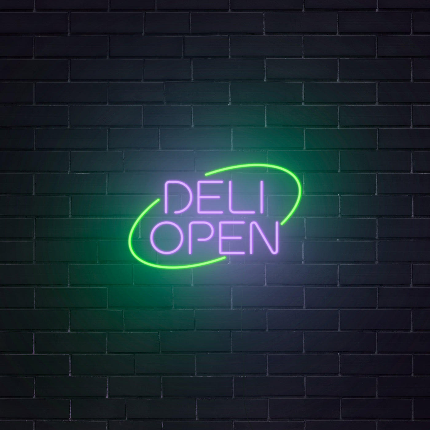 'Deli Open' Neon Sign