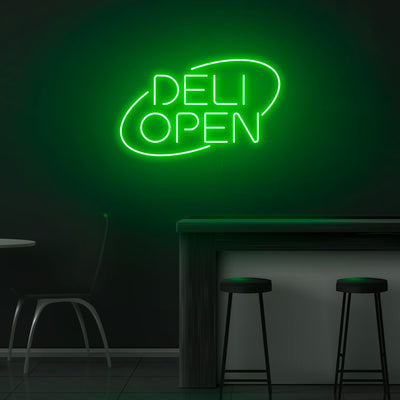 'Deli Open' Neon Sign - Nuwave Neon