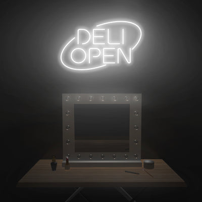 'Deli Open' Neon Sign