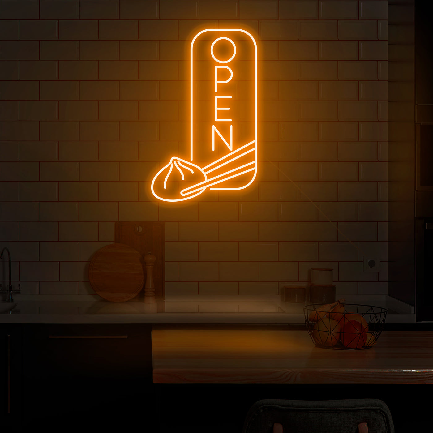 Dim Sum 'Open' Neon Sign