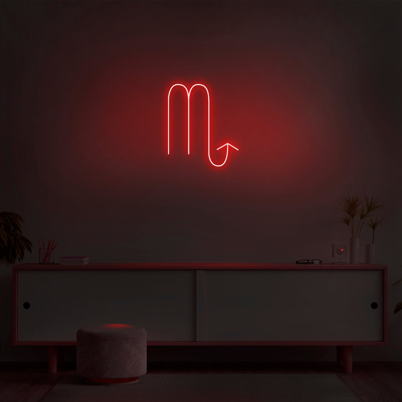 'Scorpio' Neon Sign