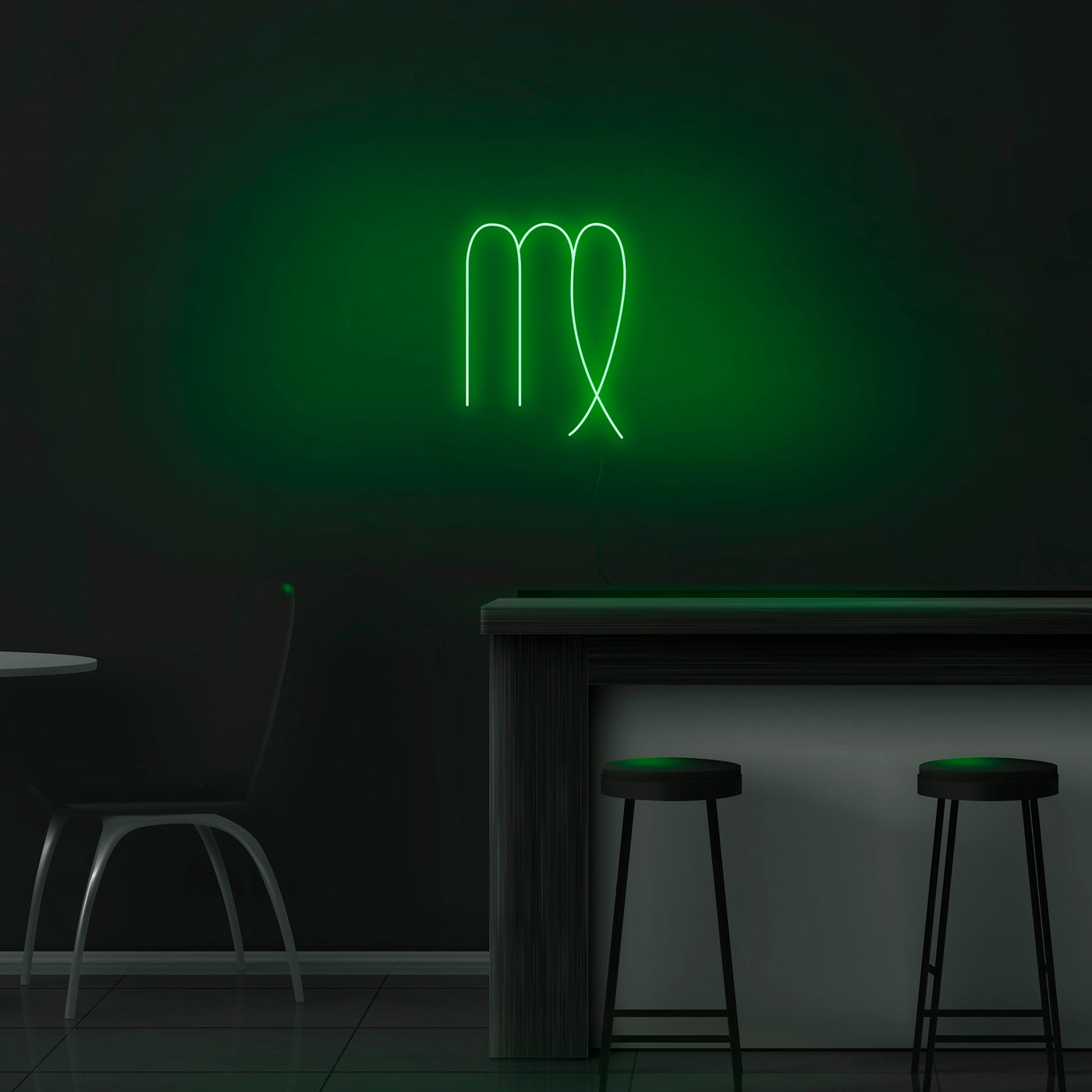 'Virgo' Neon Sign