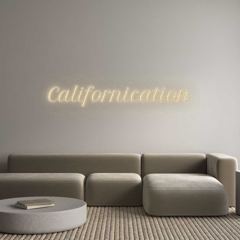 Your Bespoke Nuwave Neon: Californication