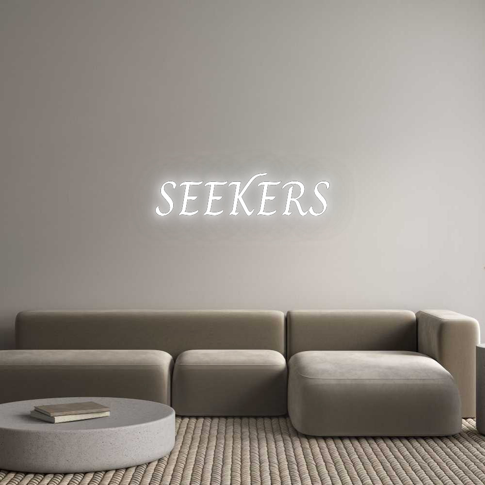 Your Bespoke Nuwave Neon: SEEKERS