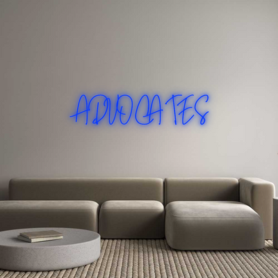 Your Custom AEG Nuwave Neon: ADVOCATES - Nuwave Neon