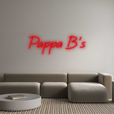 Your Custom Nuwave Neon: Pappa B's - Nuwave Neon