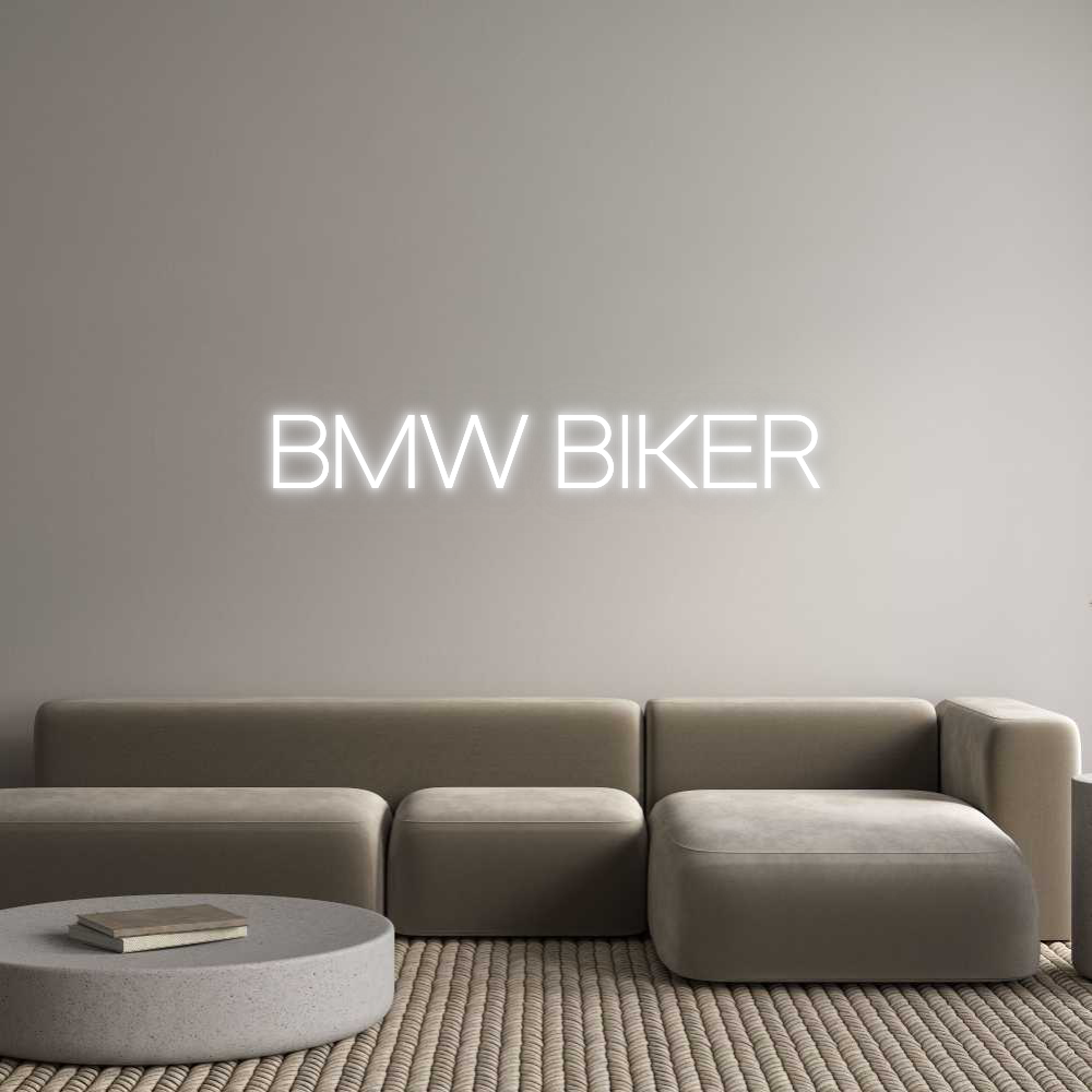 Your Custom AEG Nuwave Neon: BMW BIKER - Nuwave Neon