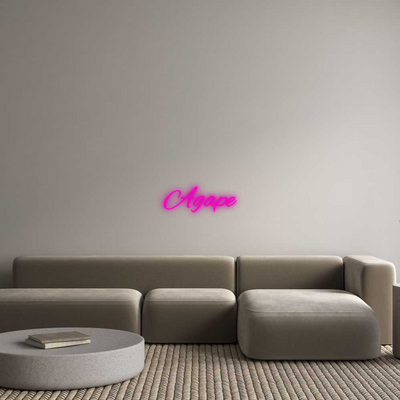 Your Custom AEG Nuwave Neon:  
Agape - Nuwave Neon