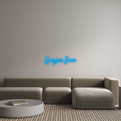 Your Custom Nuwave Neon: Greyson Beau - Nuwave Neon