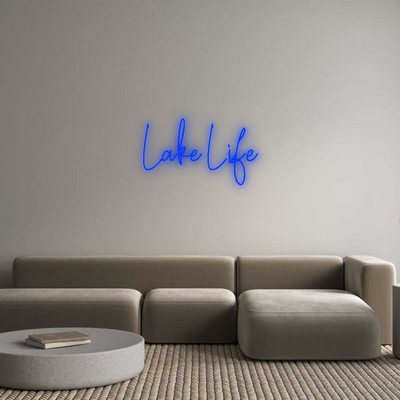 Your Custom AEG Nuwave Neon: Lake Life - Nuwave Neon