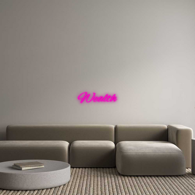 Your Custom AEG Nuwave Neon: Wealth - Nuwave Neon