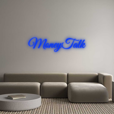 Your Custom AEG Nuwave Neon: MoneyTalk - Nuwave Neon