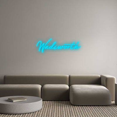 Your Custom AEG Nuwave Neon: Wadsworth - Nuwave Neon