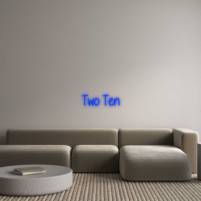 Your Custom AEG Nuwave Neon: Two Ten - Nuwave Neon