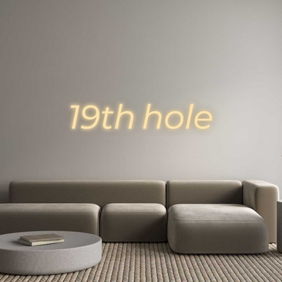Your Custom AEG Nuwave Neon: 19th hole - Nuwave Neon