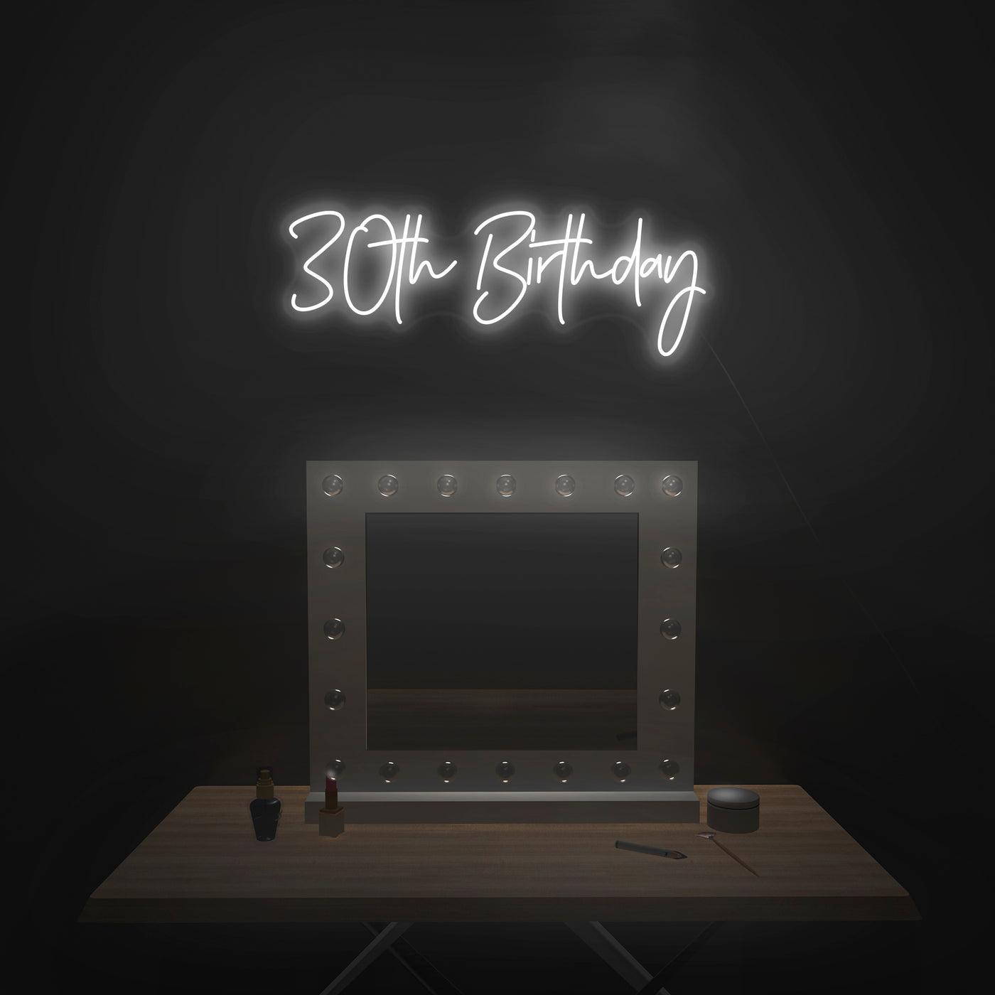 '30th Birthday' Neon Sign - Nuwave Neon