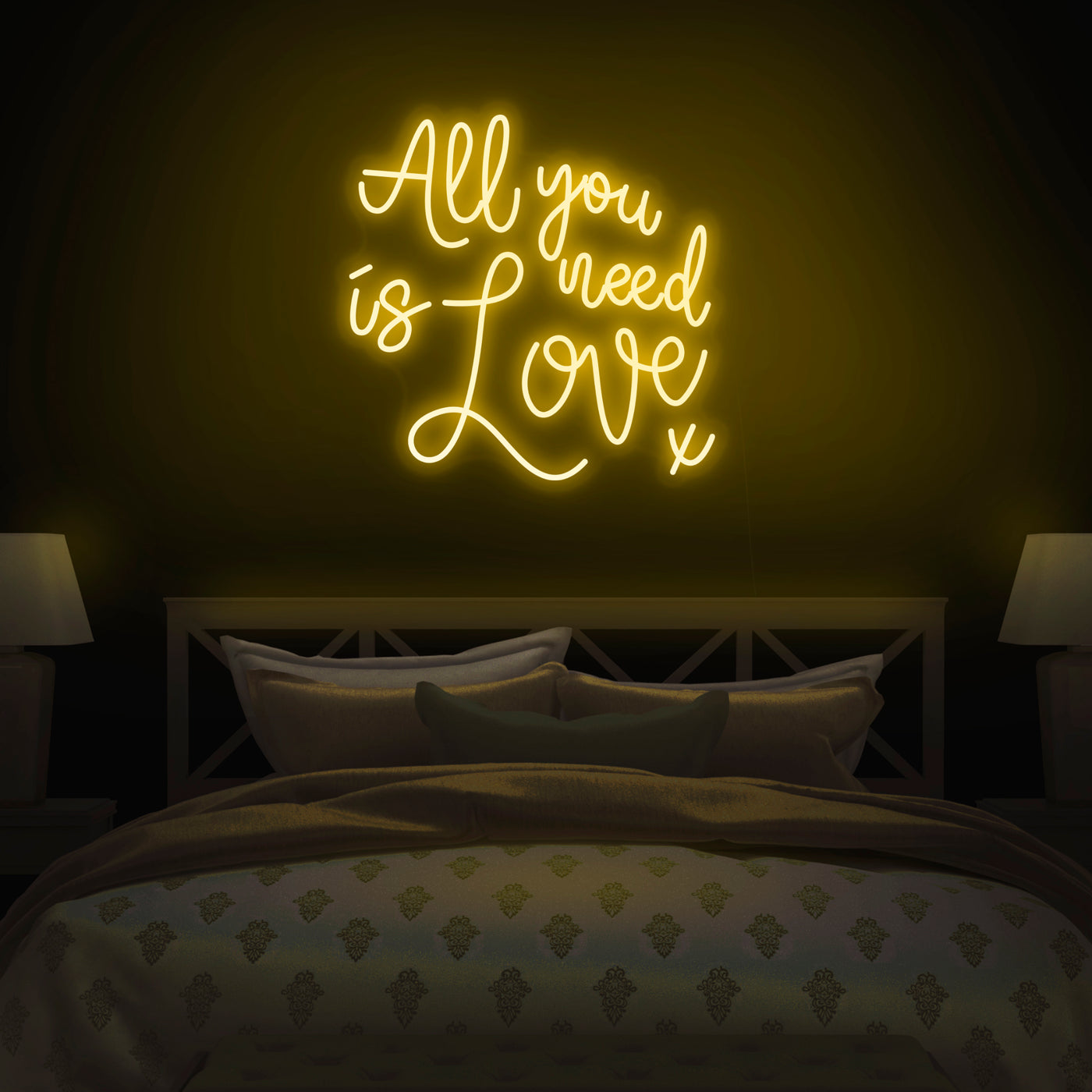 'All You Need Is Love' Neon Sign - Nuwave Neon