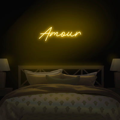 'Amour' Neon Sign - Nuwave Neon