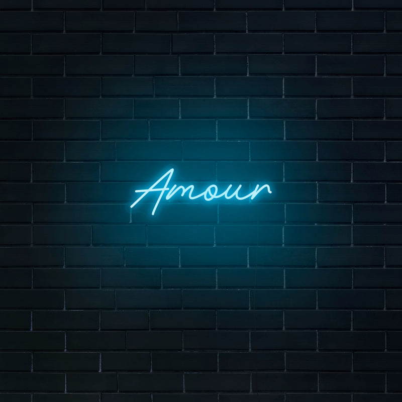 'Amour' Neon Sign - Nuwave Neon