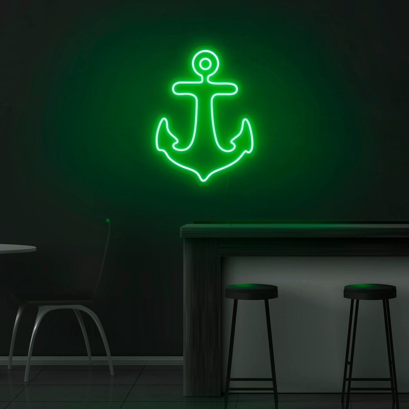 'Anchor' Neon Sign - Nuwave Neon