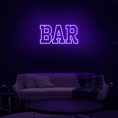 'Bar' Neon Sign - Nuwave Neon