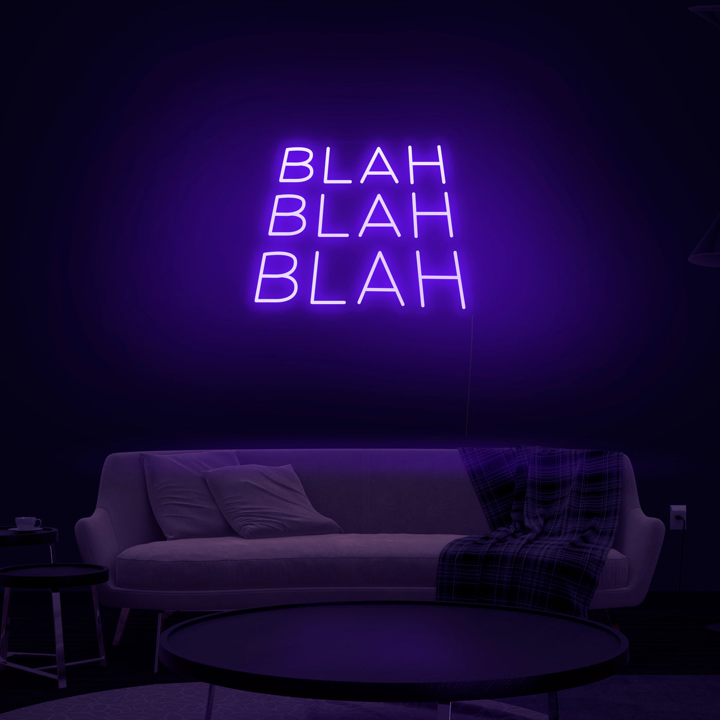 'Blah Blah Blah' Neon Sign - Nuwave Neon