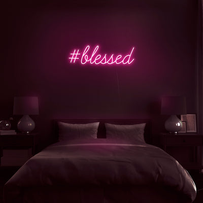 'Blessed' Neon Sign - Nuwave Neon