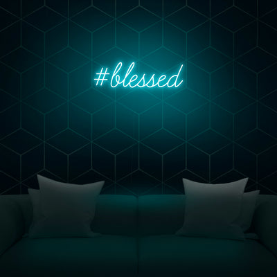 'Blessed' Neon Sign - Nuwave Neon