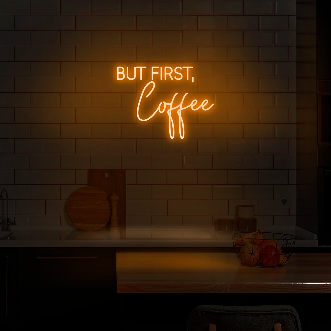 'But First, Coffee' Neon Sign - Nuwave Neon