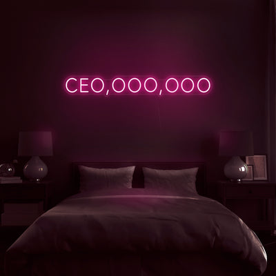 'CEO' Neon Sign - Nuwave Neon