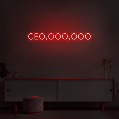 'CEO' Neon Sign - Nuwave Neon