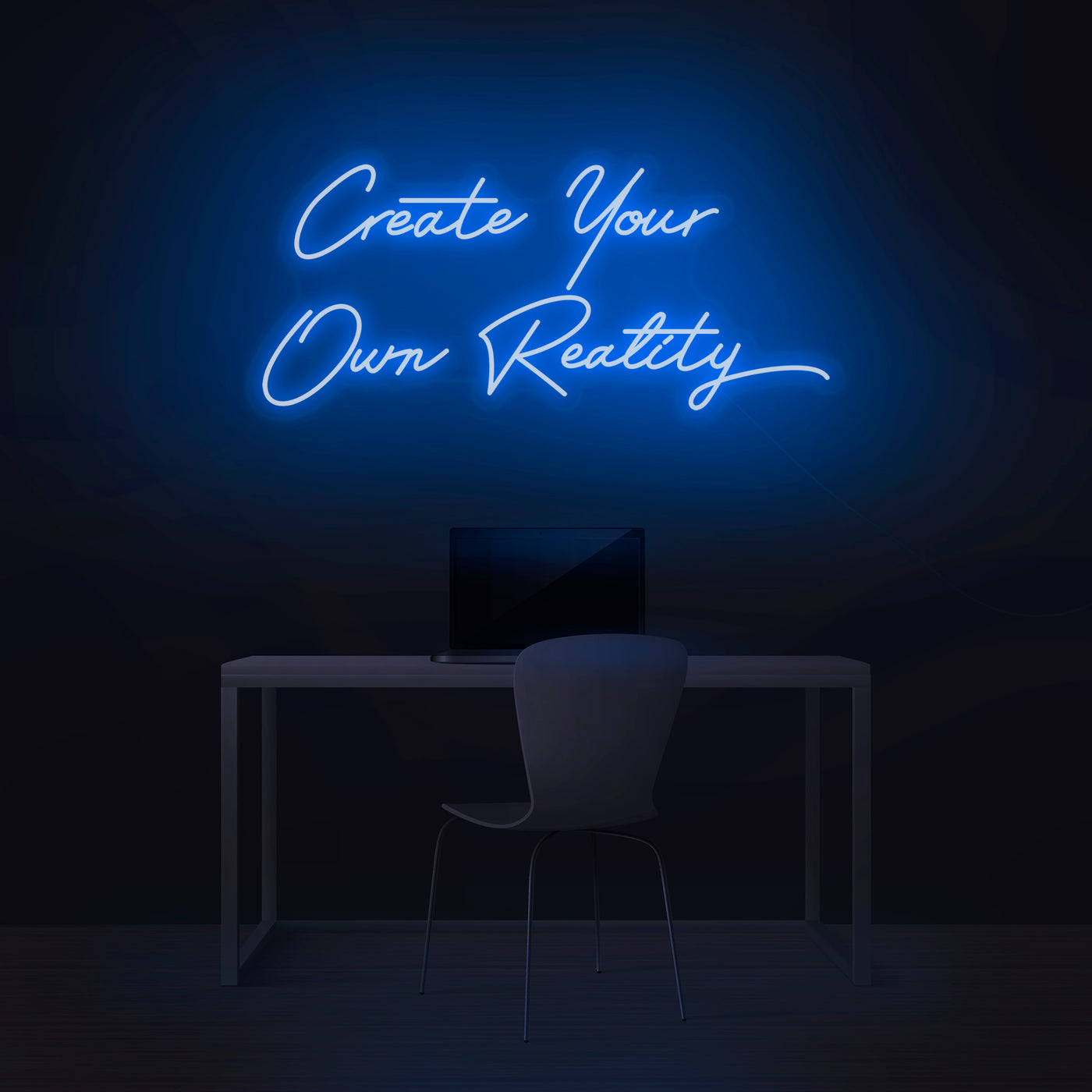 'Create Your Own Reality' V2 Neon Sign - Nuwave Neon