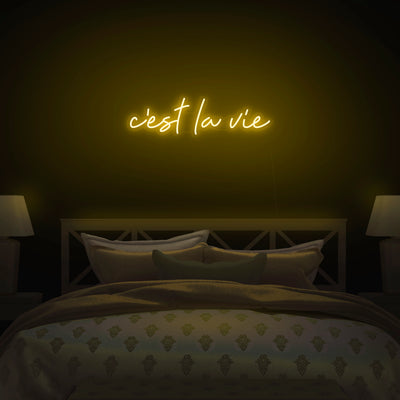 'C'est La Vie' Neon Sign - Nuwave Neon