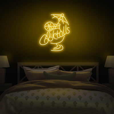 'Cocktails' Neon Sign - Nuwave Neon